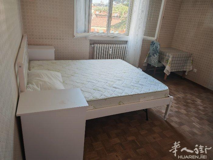 Bologna市区 saffi附近有一大单间搭铺
