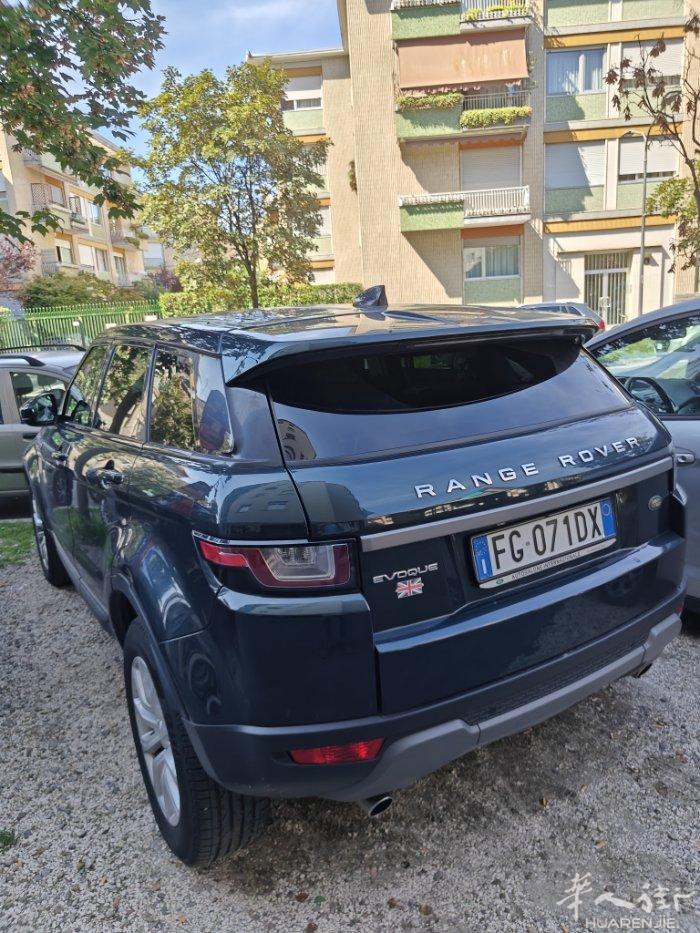 出售五坐路虎evoque车，2016年12月近10万7千多  公里。淡绿色，eu