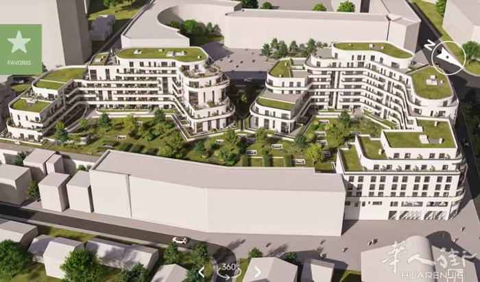 🏠 巴黎92省 Colombes 花园社区 T2 电车 8 分钟直达 La D