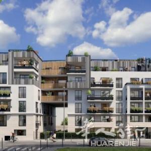 🏠巴黎93区Pantin新房住宅旁学校,公园，商店配套完善