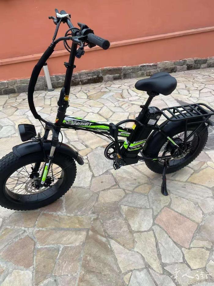 全新电动车20寸辐条轮， 48v13安锂电池半自动，意大利安全上路续航 40/5