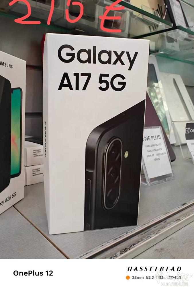 三星A17全新手机210、红米15C手机140、荣耀200手机210
