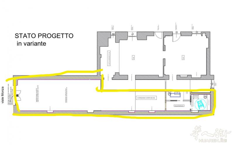 Viale Monza 24  店鋪出租75 平方