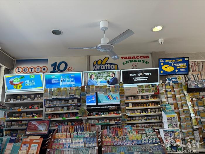 Genova 附近海边城市(Lavagna)转让火车站bar tabacchi,