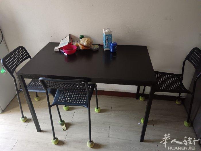 1张桌子，4条凳子，40欧，米兰自取