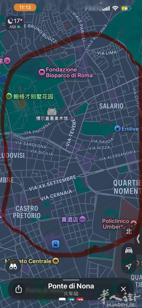 求一个两房一厅 roma termini或者博尔盖塞美术馆附近 长期租 微信Hu