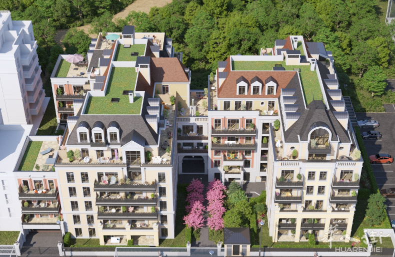 巴黎93省Le blanc mesnil 市中心洋房，未来地铁16号线步行10分钟