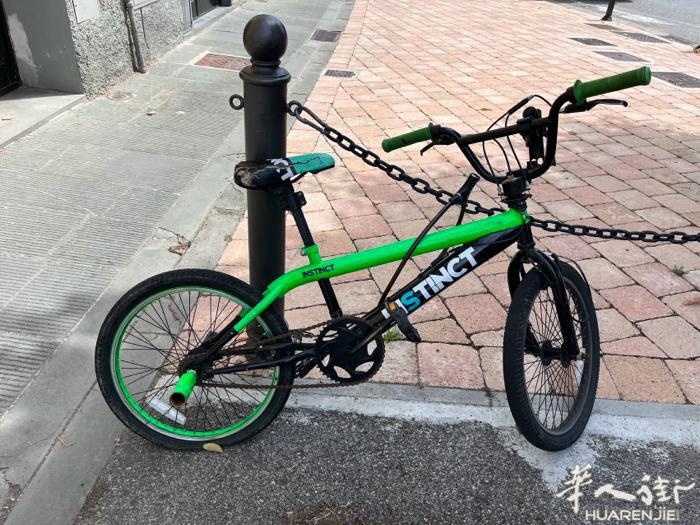 米兰comasina出bmx杂耍自行车 30欧 也可以正常用 适合6-14岁儿童