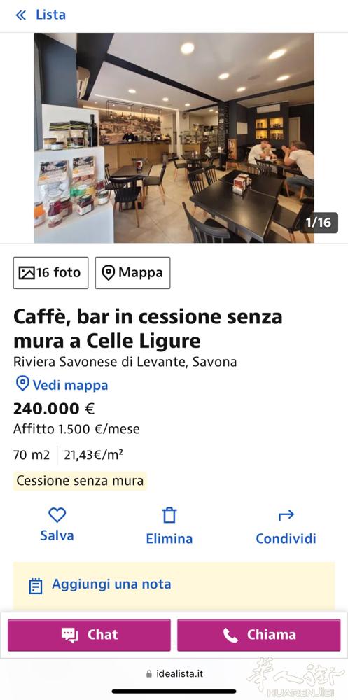 savona出售一家生意不错的酒吧，店主因身体原因诚心出售，有需要的请拨打344