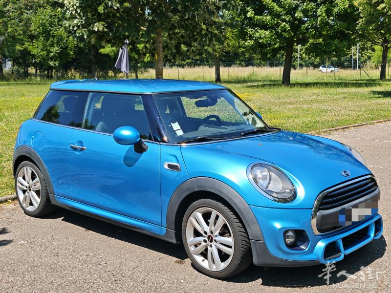 法国出车 Mini 2014 蓝色