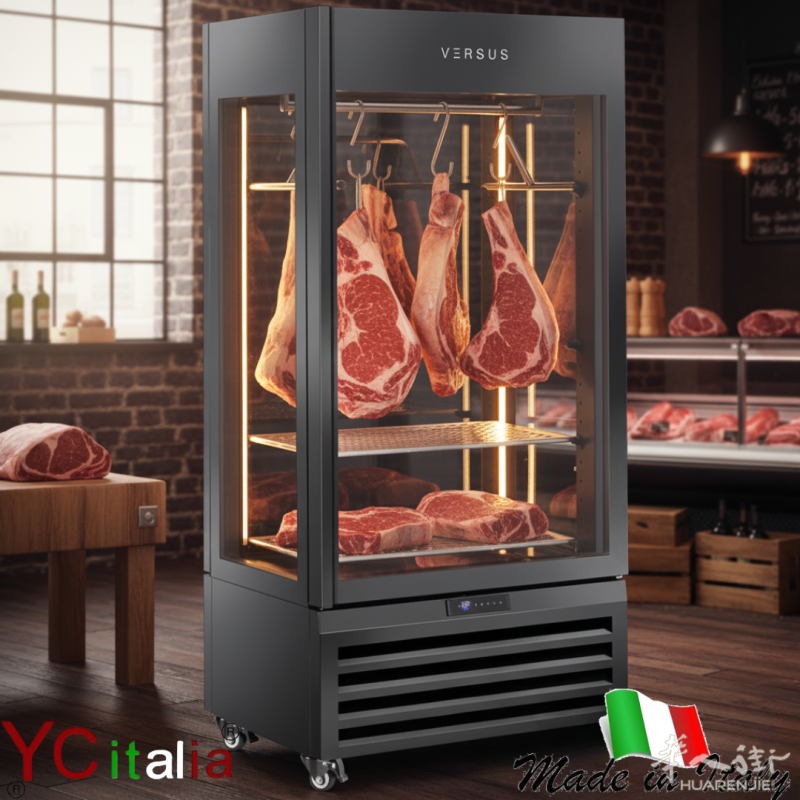 🥩 意式精粹，醇厚升华！Y.C. Italia 600升专业熟成柜，解锁顶级肉品风味密码！