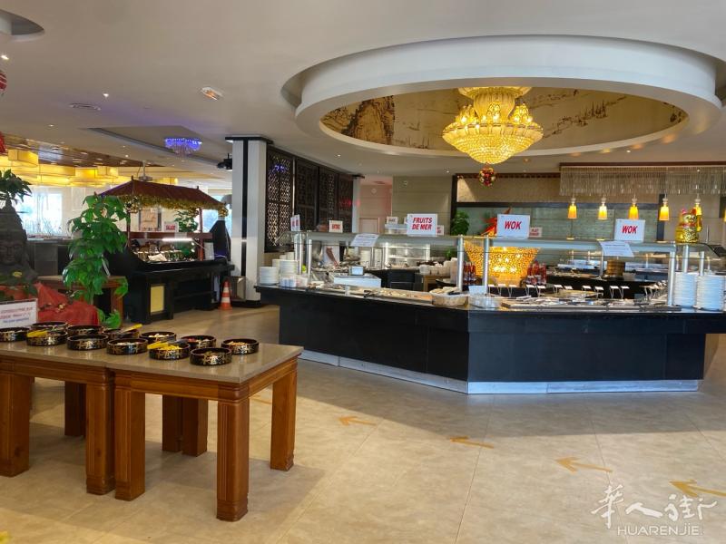 34 省，大型自助餐.位置极佳，1100平方米，停车场大，客源稳定，由于身体原因