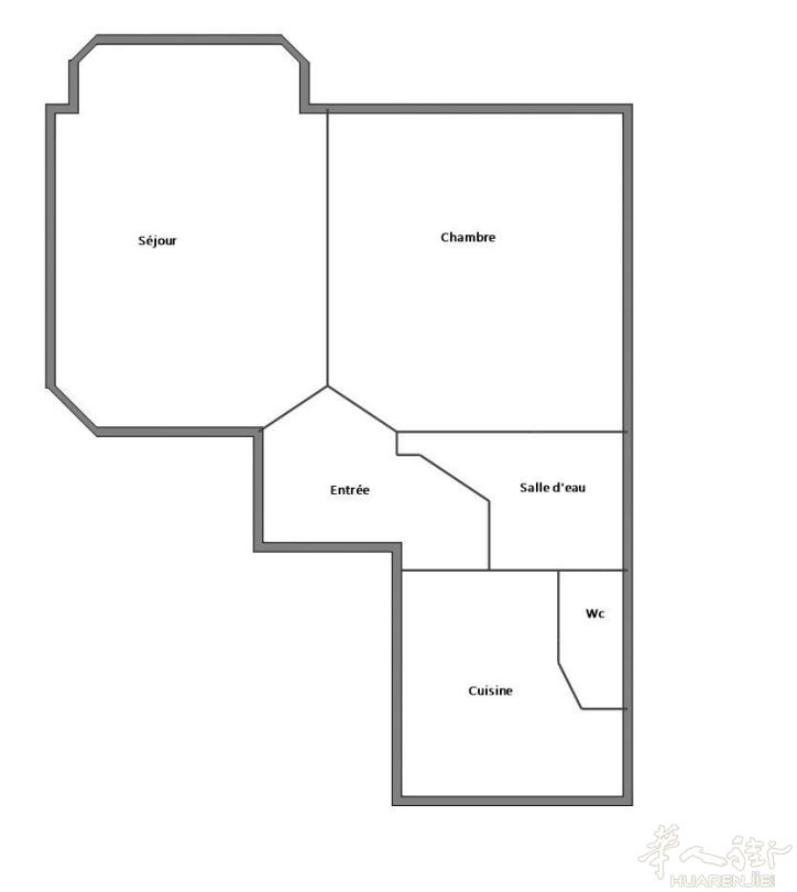 巴黎20区 · 两室一厅出售  地址：rue Dupont de l’