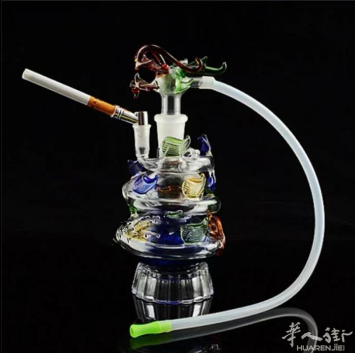 纯手工制作，广东，两广一左右，东北，水烟袋，水烟壶。精致，可定制。赠送烟丝，绝对
