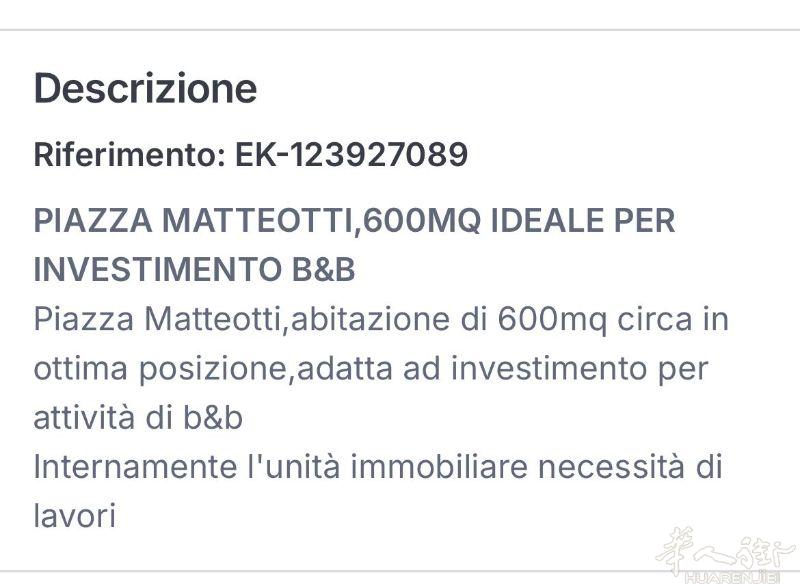 Palazzo per B&B