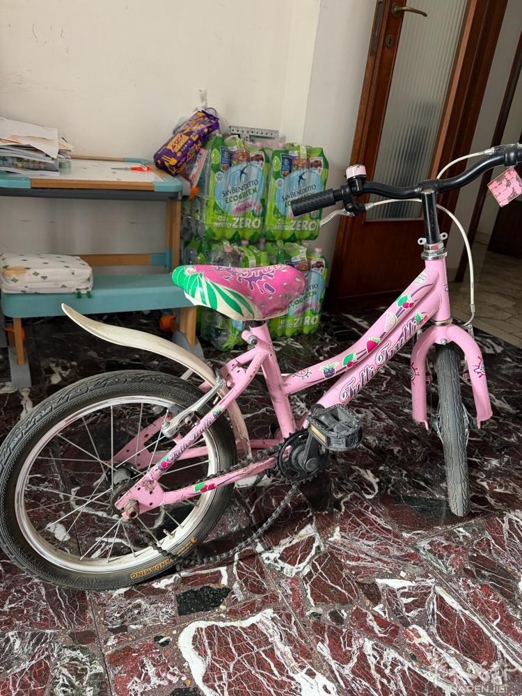 小孩子的自行车，链条旁边的壳没有了，5欧