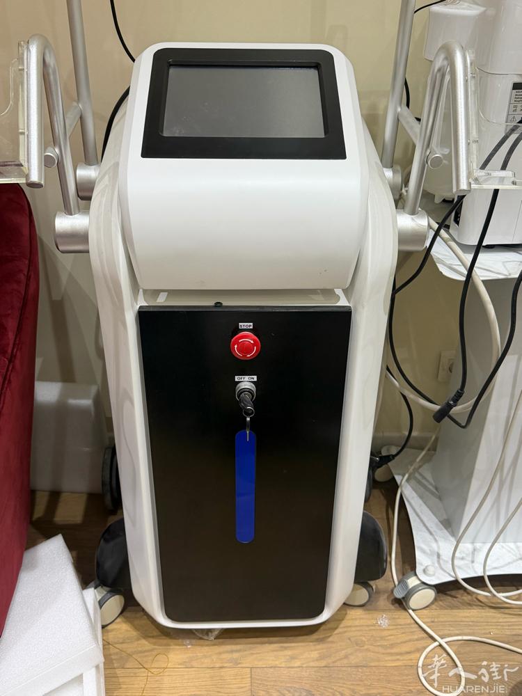 转让电动美容床跟四头冷冻溶脂仪器