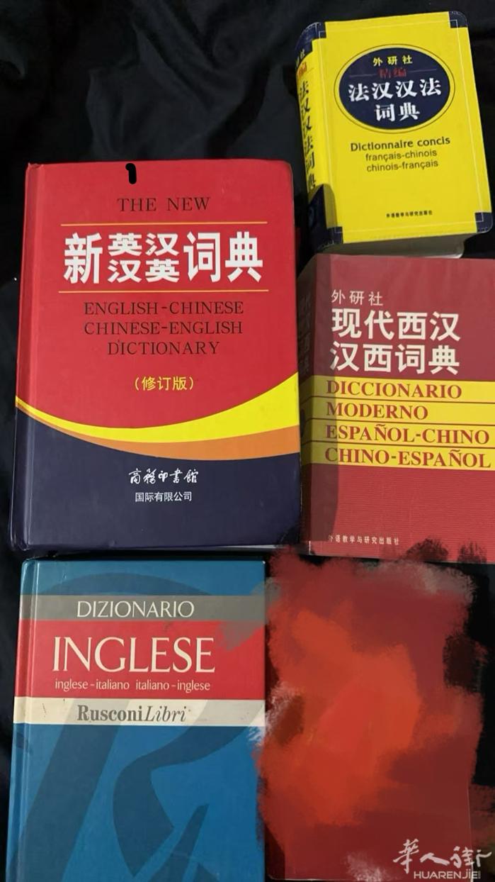 5本词典 30欧打包带走