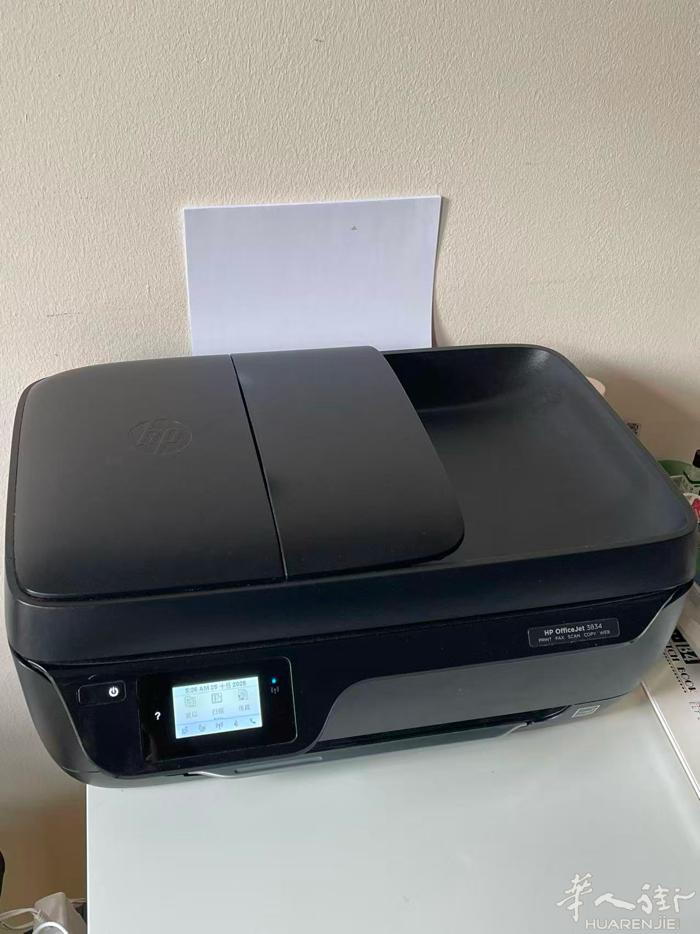 出自用打印机 惠普 9成新 20欧  HP OfficeJet 3834 PRI