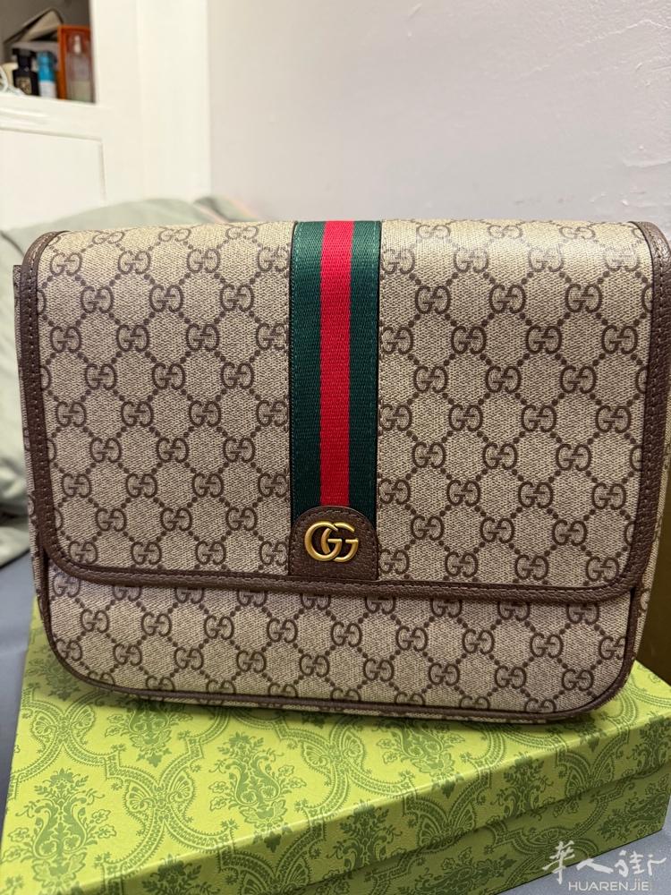 Gucci 男士单肩包 顶级一比一品质A货 ！小巴黎belleville现货马上