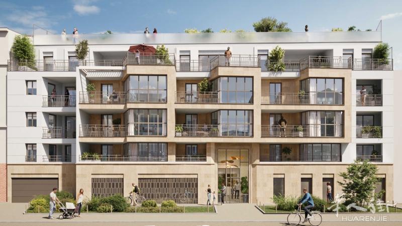 巴黎93区Neuilly sur Marne 市中心花园新房