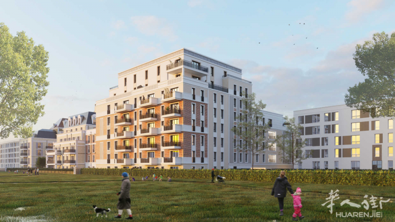 小预算地铁房洋房，Le blanc mesnil 市中心花园洋房，自住又TVA5.5％