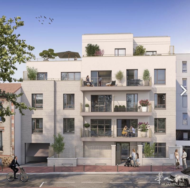 🇫🇷💐巴黎“后花园”92省Vanves全新楼盘⁉️紧邻巴黎15区与凡尔赛展览中心🏠配有露台，生活空间自然延伸💎
