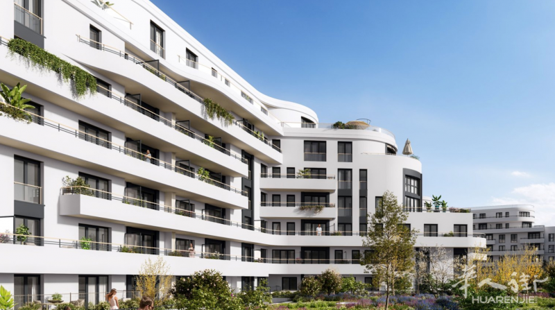 💥优惠TVA 5,5%多户型含复式🏠在巴黎西北郊的优质地段 Colombes（92省）全新住宅🏙️