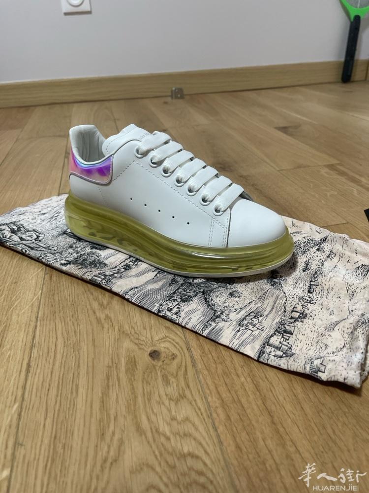出售全新女鞋 Alexander McQUEEN 牌子白色38码，原价550-6