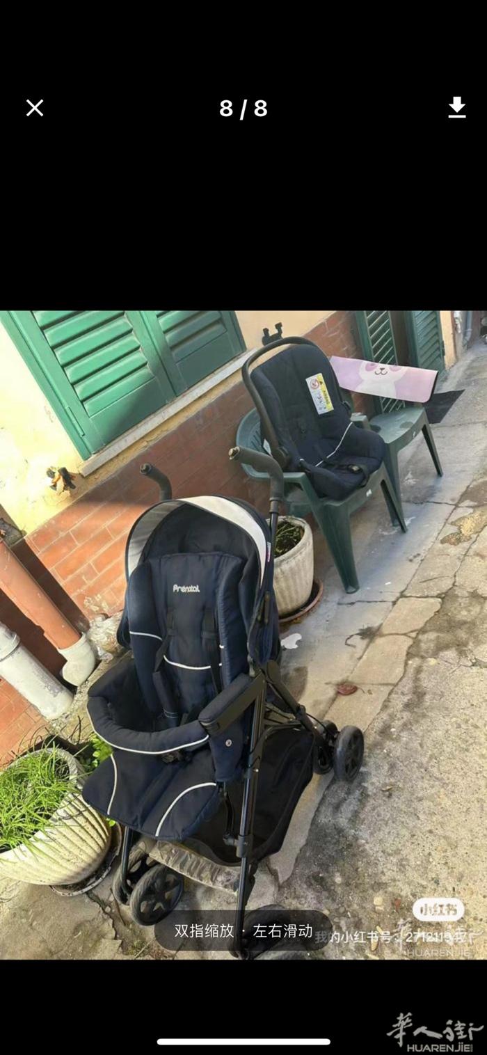 婴儿推车99新，便宜卖，放家里占位子