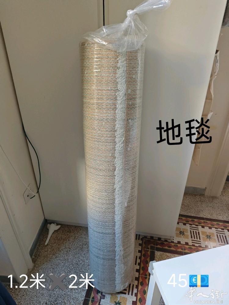 地毯 已经拿去干洗过 长2米宽1.2米 微信：18589940208