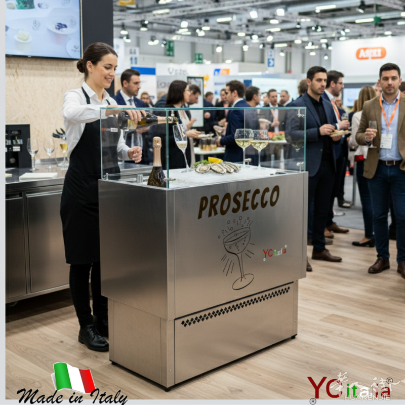 🍾 意式气泡的极致舞台:【Prosecco Station】专业冷藏吧台
