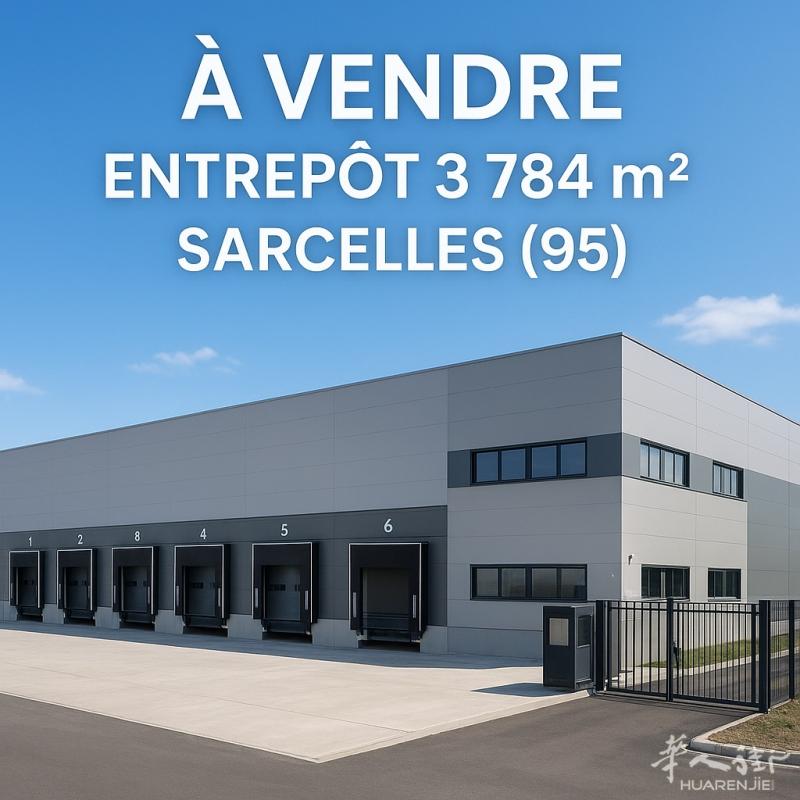 🏭 À VENDRE – Entrepôt de 3 784 m² à Sarcelles (95)Opportunité rare dans le Val-d’Oise !Cet entrepôt moderne et fonctionnel offre des volumes exceptionnels et un emplacement stratégique pour vos activités logistiques ou industrielles.📦 Caractéristique