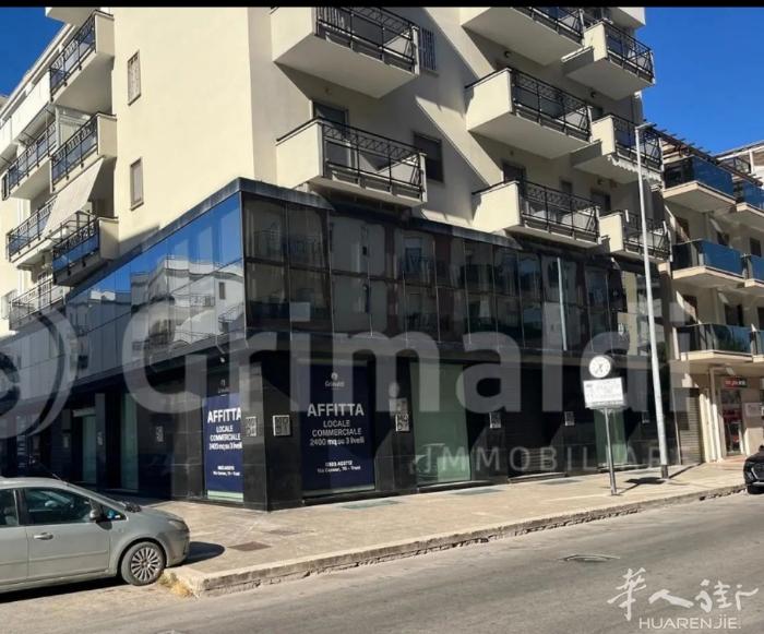 bari附近trani（BT）店面2400平方 近海边 租金1.5万 适合百货