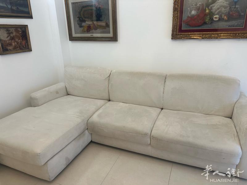 Firenze campo marte 由于家里更换家具，现便宜转让这款米色转角