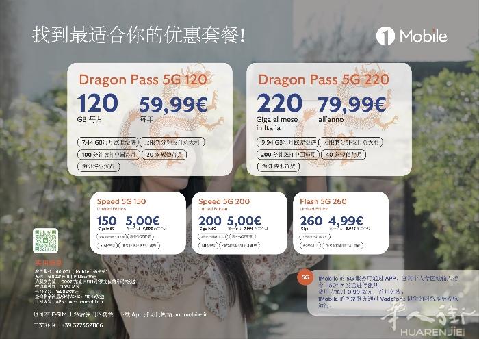 找到最适合你的 1Mobile 优惠套餐，畅享高速 Vodafone 5G 生活