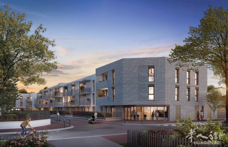 La Courneuve 新楼盘 离地铁 4分钟，预计2028年 第二季度盖好