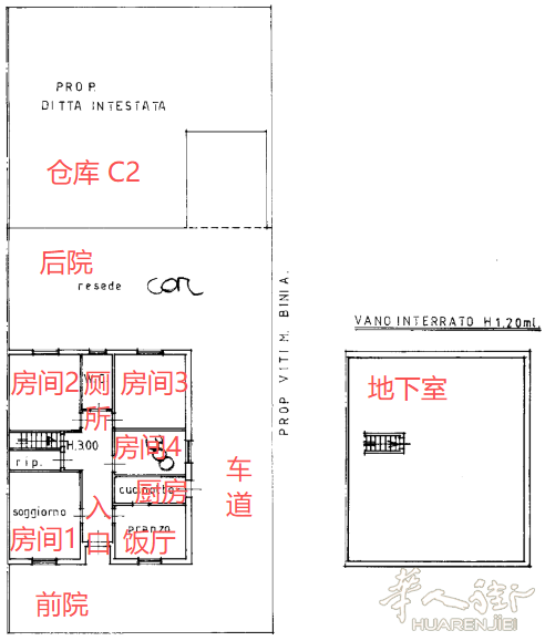 BAGNOLO 工厂 + 地平层住家 出售 近 麦当劳