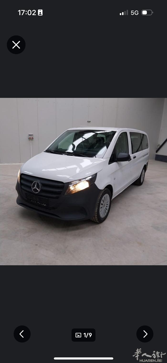 奔驰 Vito 商务车 展览车2025年新车8个位置 8cv柴油发动机、自动挡低