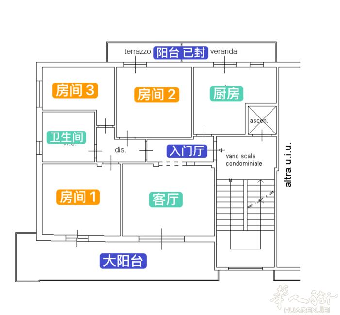 【套房出售】 prato maliseti 小邮局附近 （离中国街近） 套房11