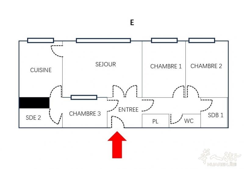 93 Bagnolet，la Noue 3房一厅 出租