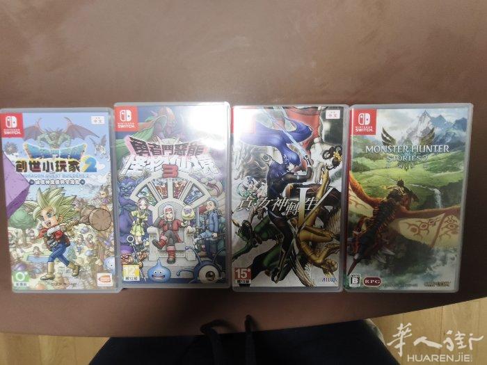 出售switch游戏卡 创世小玩家2 港板中文 30欧 勇者斗恶龙3 怪物仙境