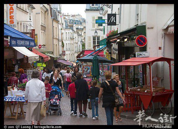 黄金地段旺铺出租— Rue Mouffetard（巴黎五区）