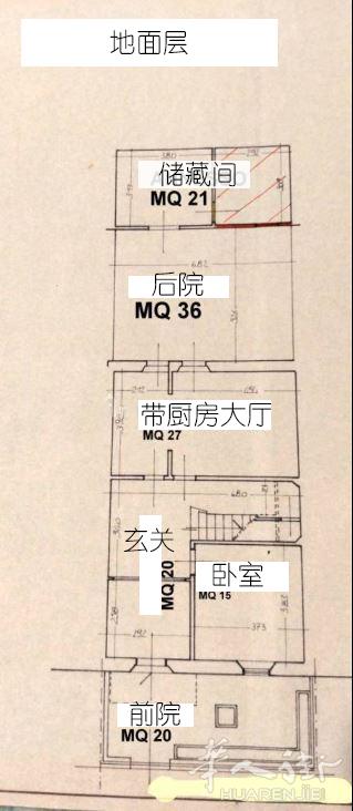 prato市靠近图书馆出售连排别墅