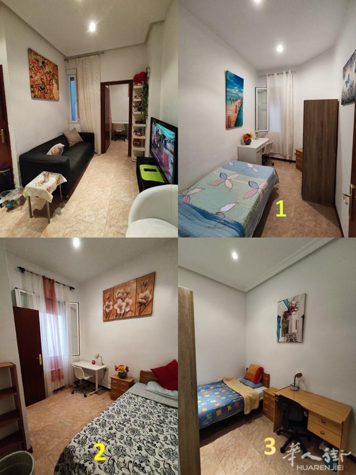 马德里大学城 moncloa  有女单间 出租