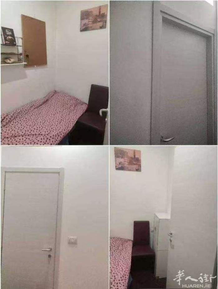 13欧小单人间近M2Lambrate.有81路两站楼下住房4房最多住满5