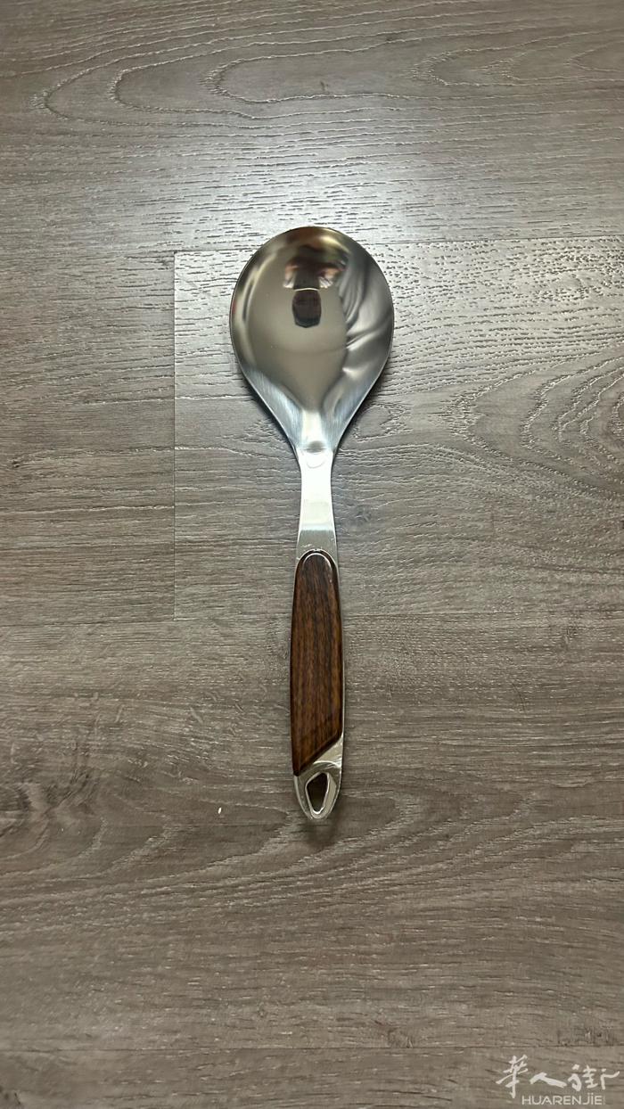外卖店不锈钢取菜勺，结实耐用做工精致。5把起可送货。