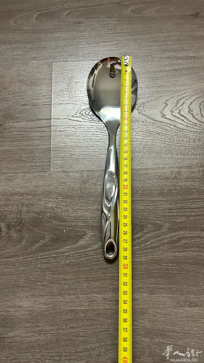 全新不锈钢自助餐或外卖店取菜勺长度29cm，5把起小可送货