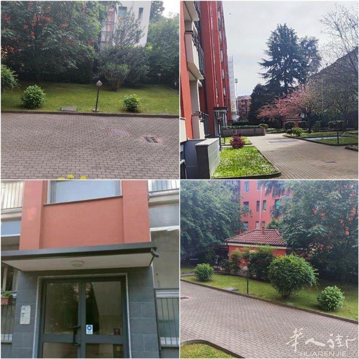 13欧小单间M2 Lambrate'81路两站楼住家4房5人安静！意大利