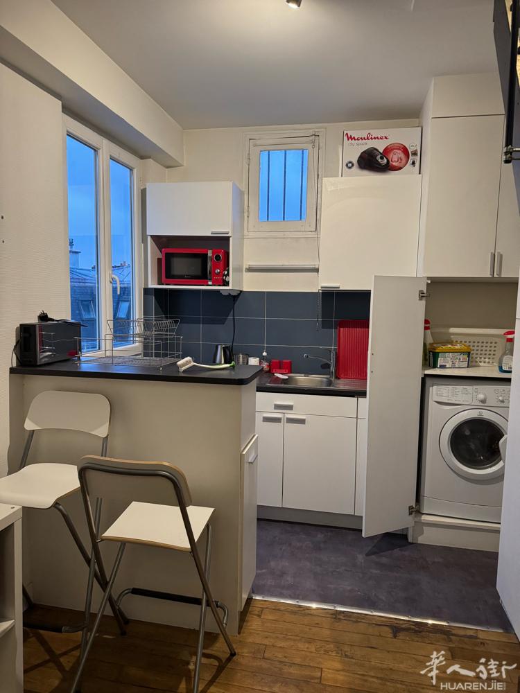小巴黎17区南边24平loft长租900€/月  挨着Neuilly sur s